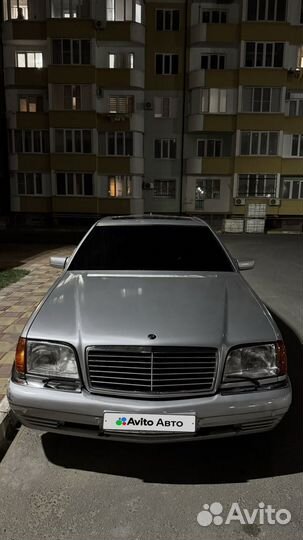 Mercedes-Benz S-класс 5.0 AT, 1996, 300 000 км