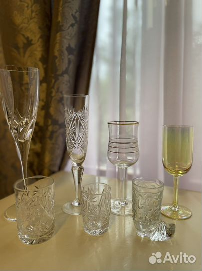 Хрусталь, стекло СССР