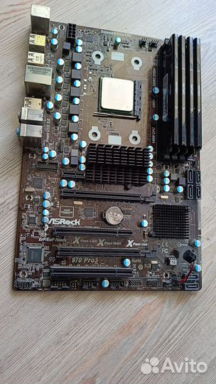 Материнская плата am3+