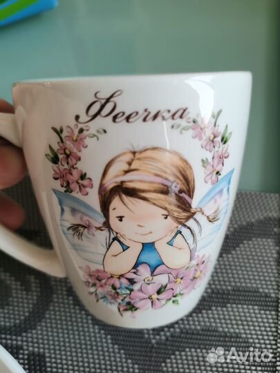 Набор посуды для девочки, 3 предмета, в коробке