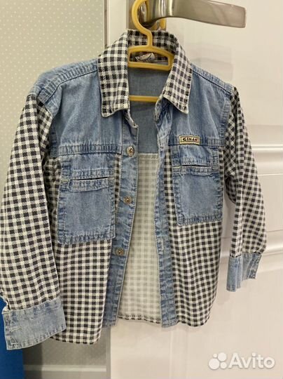 Рубашка на мальчика хлопок 98 размер