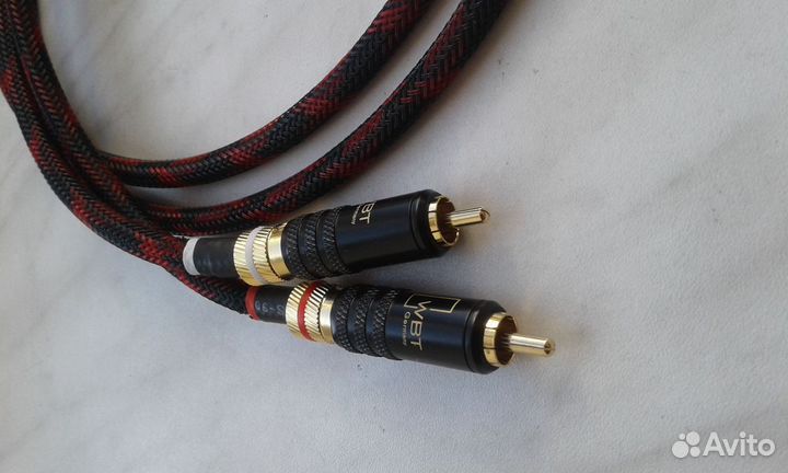 XLR - RCA межблочный кабель