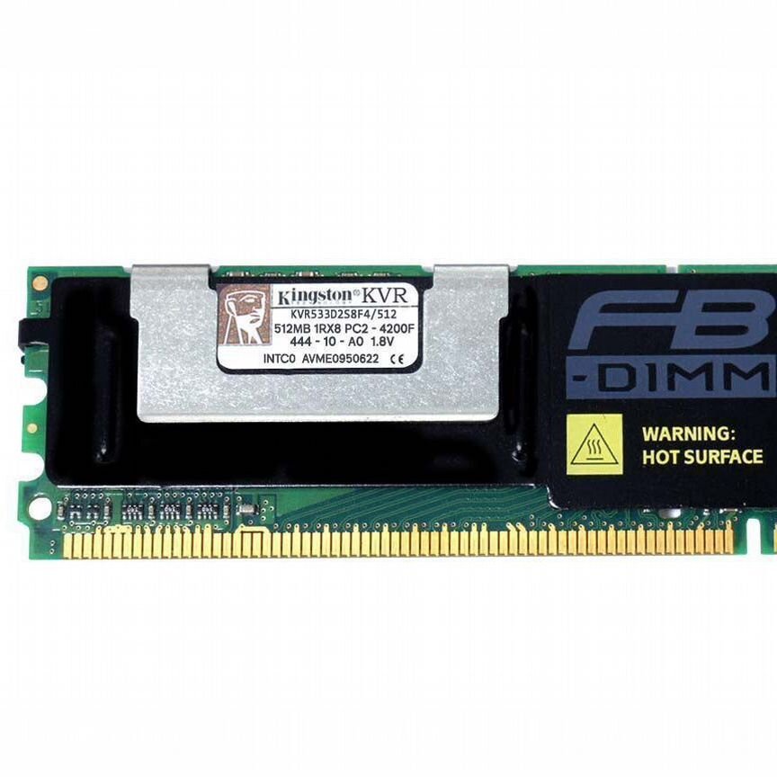 [KVR533D2S8F4/512] Оперативная Память Kingston 512mb Kvr533d2s8f4/512