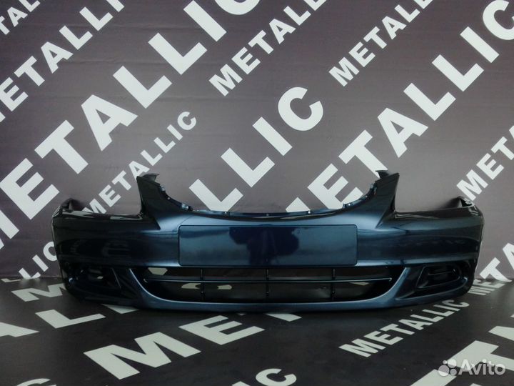 Бампер передний Hyundai Accent Синий