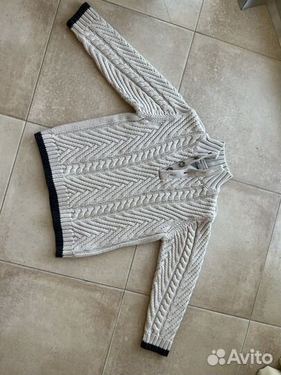 Вязаный свитер детский burberry