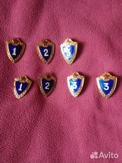 Знаки классности для вс СССР