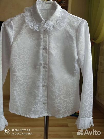 Блузка для девочки на рост 140