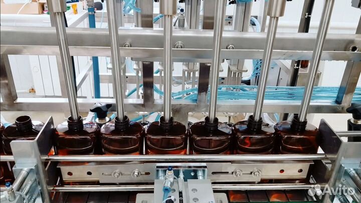 Линия розлива бытовой Химии в Пэт