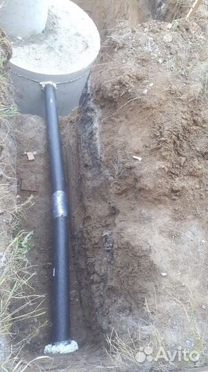 Септик под ключ,земляные работы