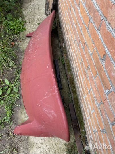 Спойлер на крышу газель