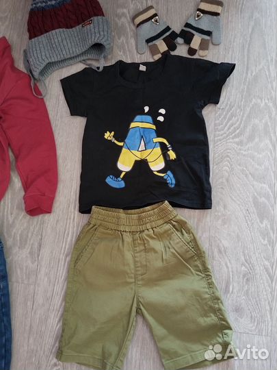 Детские вещи пакетом на мальчика