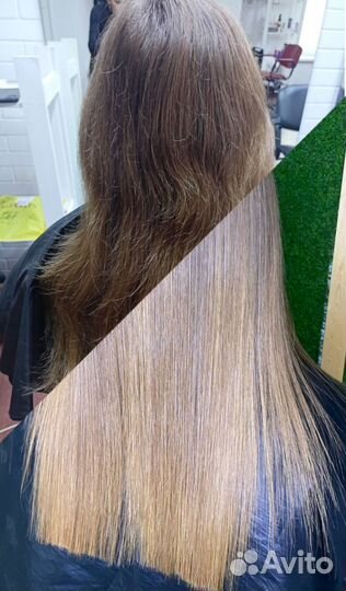 Кератин ботокс волос