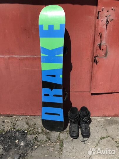 Сноуборд, крепление, ботинки