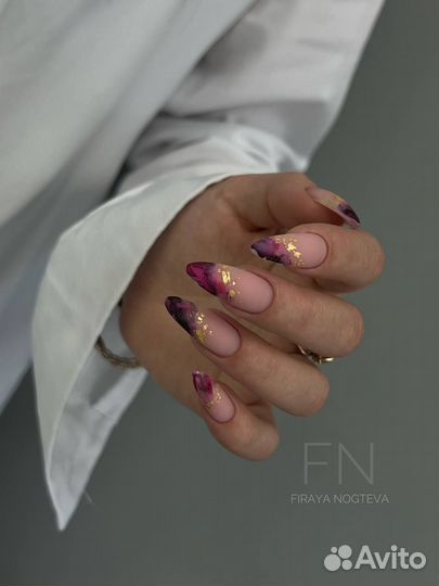 Маникюр с покрытием гель лак все включено педикюр