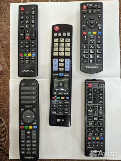 Пульт для тв, Smart tv ориг. разных производителей