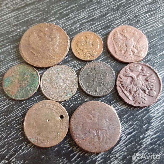 Медные монеты Российской империи
