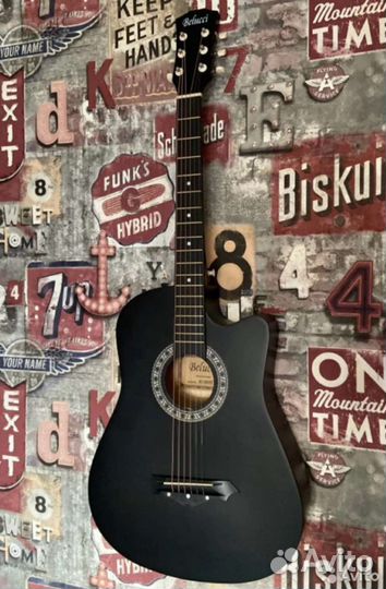 Гитара акустическая новая в упаковке