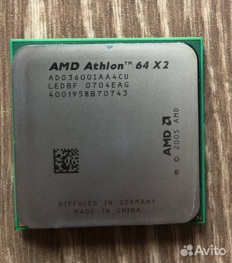 Процессор Amd athlon 64 x2