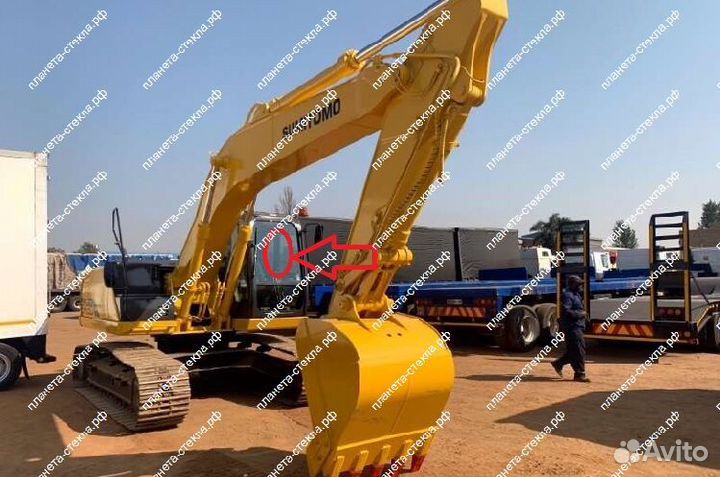 Стекло для гусеничного/колесного экскаватора