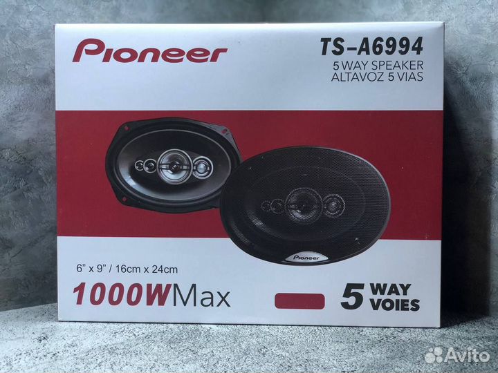 Динамики овалы Pioneer 6x9 арт 555