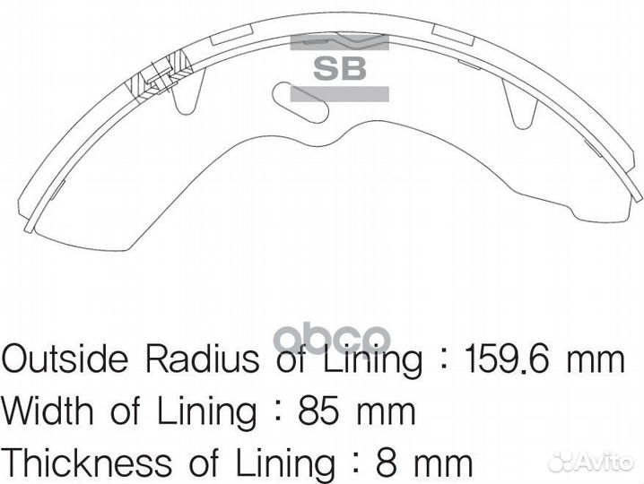 Колодки тормозные SA014 SA014 Sangsin brake