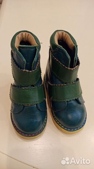 Ботинки детские кожаные новые демисезонные