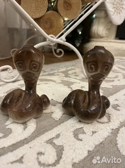 Фарфоровые статуэтки лфз змея