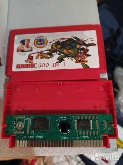 Картриджи для Dendy 500 в 1