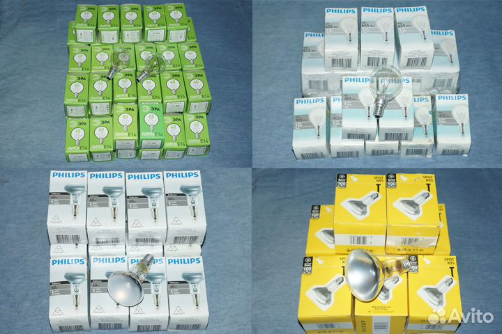Лампы зеркальные Philips 60W E14