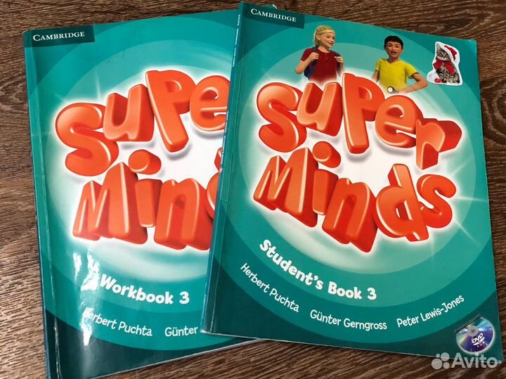 Учебник Cambridge Super Minds 3 + Workbook