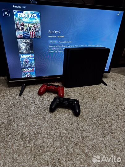 Sony playstation 4 slim 1 tb+400игр