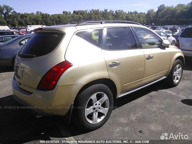 Разбор на запчасти Nissan Murano 2002-2008