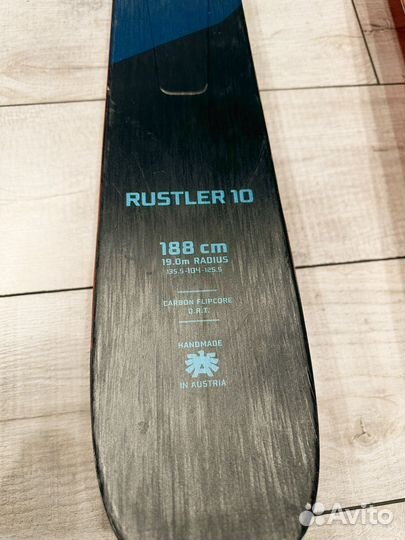 Горные лыжи blizzard rustler 10