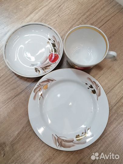 Чайное трио Маки, СССР