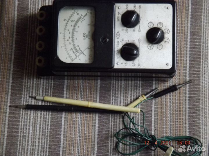 Авометр (мультиметр,тестер) СССР Ц435