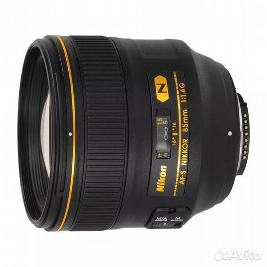 Nikon AF-S 85mm f/1.4 G (как новый)