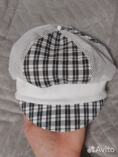 Кепка летняя с сеткой и козырьком
