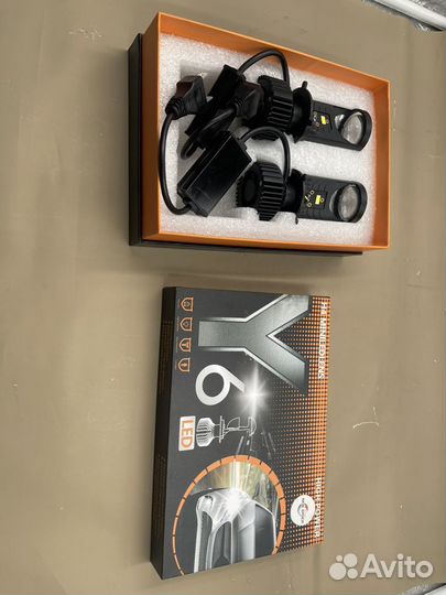 Светодиодные лампы LED для авто Н4 40в