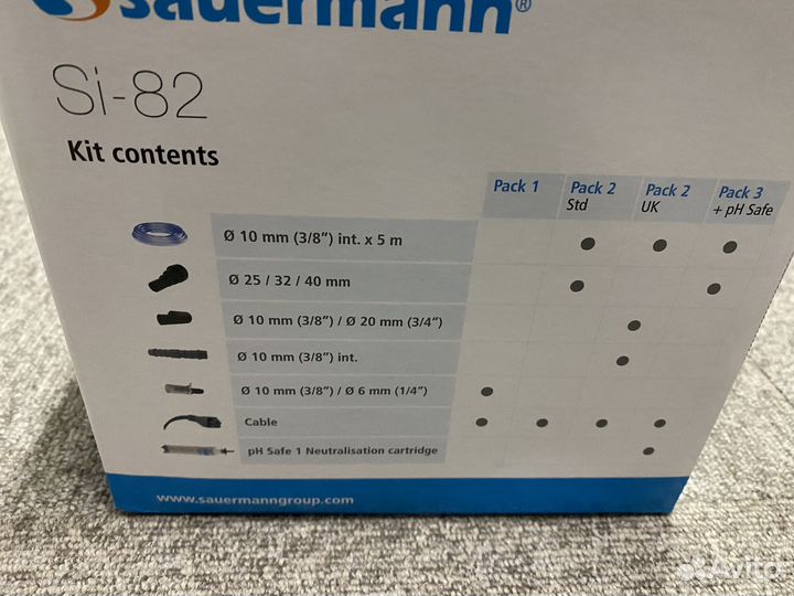 Помпа дренажная Sauermann Si-82, 2 литра 500 л/ч