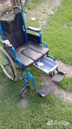 Инвалидная коляска складная бу