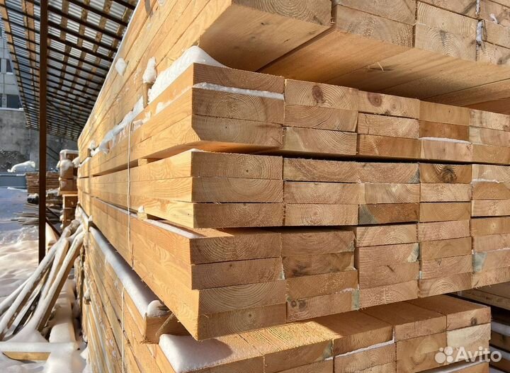 Брус обрезной 150х150х6000мм 1 сорт ГОСТ
