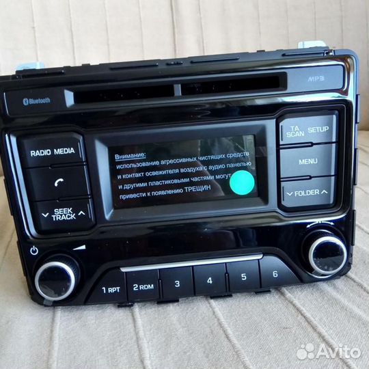 Hyundai Creta крета хендай Штатная магнитола