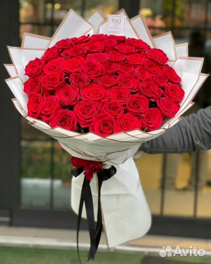 Розы 51 штука 50 см