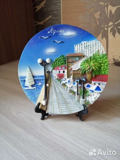Картинка-тарелка сувенирная