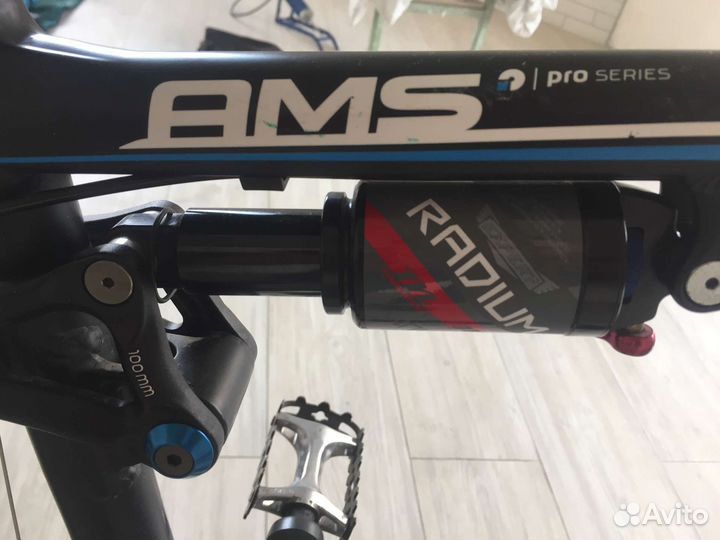 Двухподвесный велосипед Cube PRO Series AMS 100