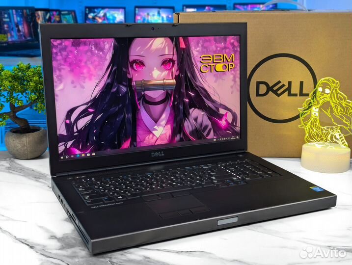 Dell Precision M6800 i7-4930MX nvidia K5100M