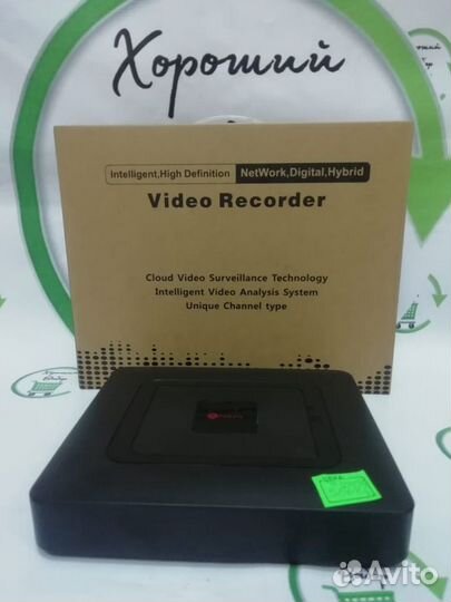 Регистратор для видеонаблюдения 4 канала kurato