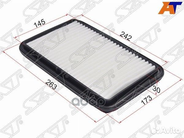 Фильтр воздушный chevrolet cruze 1.3/1.5 01-08