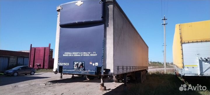 Полуприцеп бортовой Van Hool бортовой, 1997