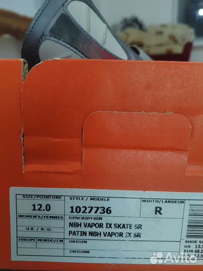 Коньки хоккейные Bauer vapor 9. SR. Размер 46